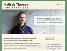Tablet Screenshot of holistictherapysf.com